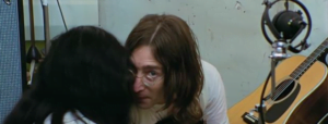 Les Beatles en 1969, John et Yoko